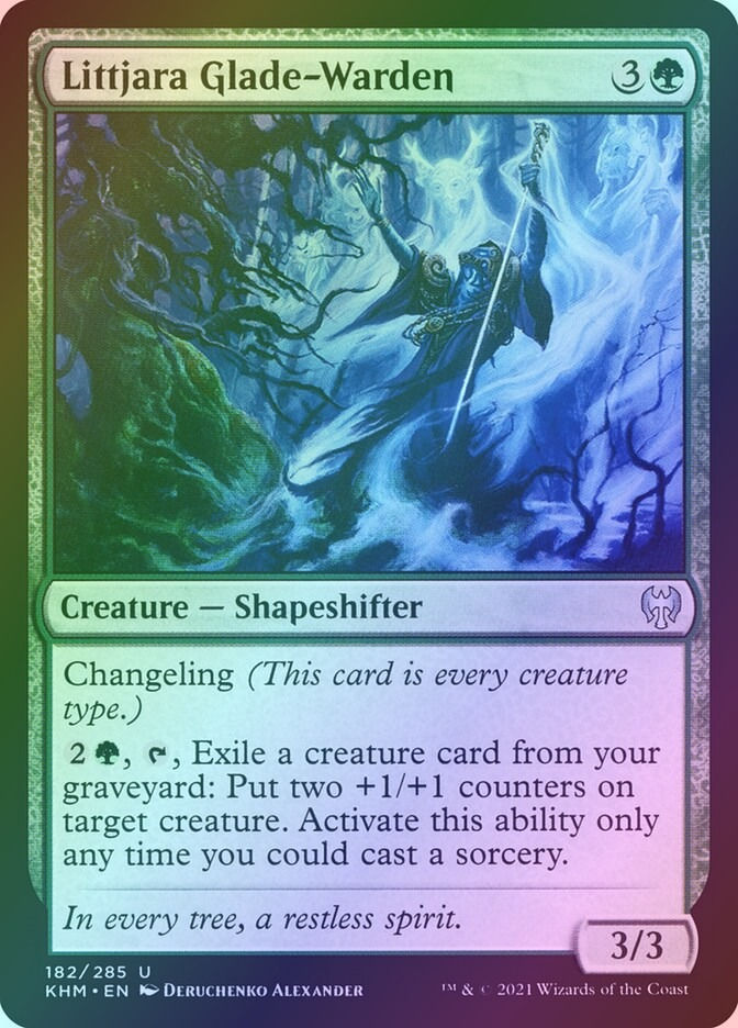 Littjara Glade-Warden (KHM) (182) / Foil