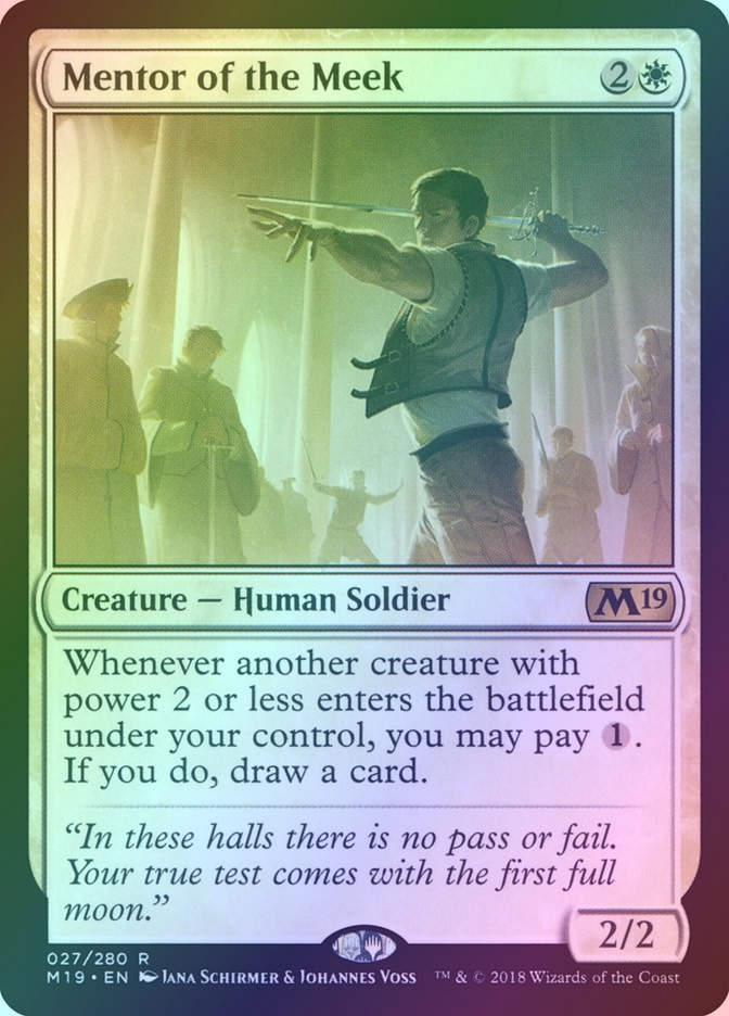 Mentor of the Meek (M19) (27) / Foil