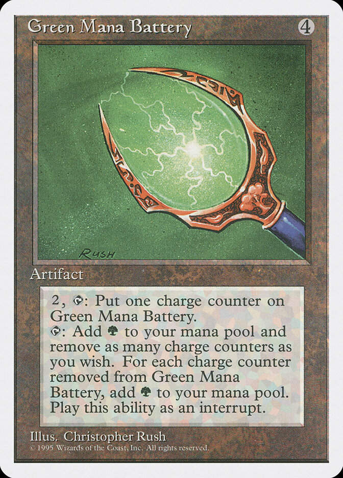 Green Mana Battery (4ED) (323)