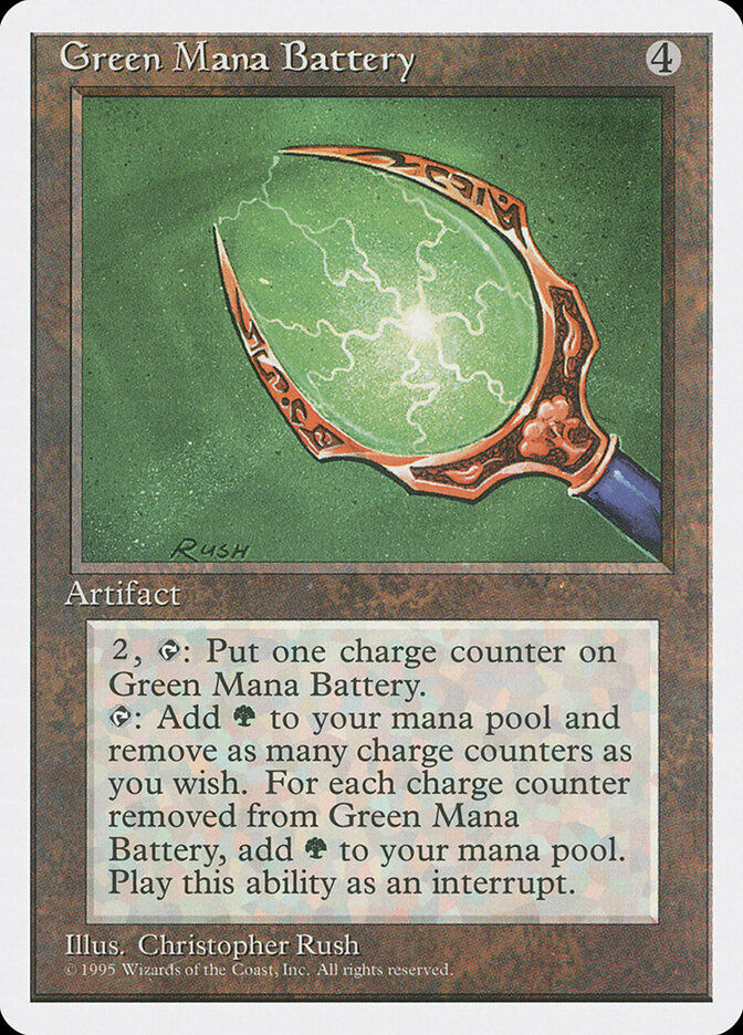 Green Mana Battery (4ED) (323)
