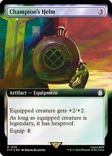 Champion's Helm (pip) (1010) / Extended Surge Foil