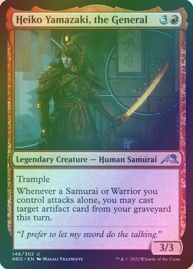Heiko Yamazaki, the General (NEO) (146) / Foil