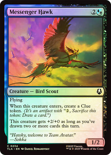 Messenger Hawk (TLA) (234) / Foil