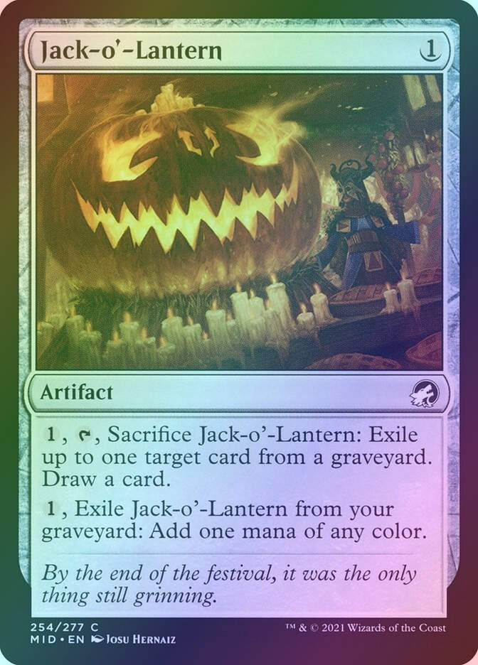 Jack-o'-Lantern (MID) (254) / Foil