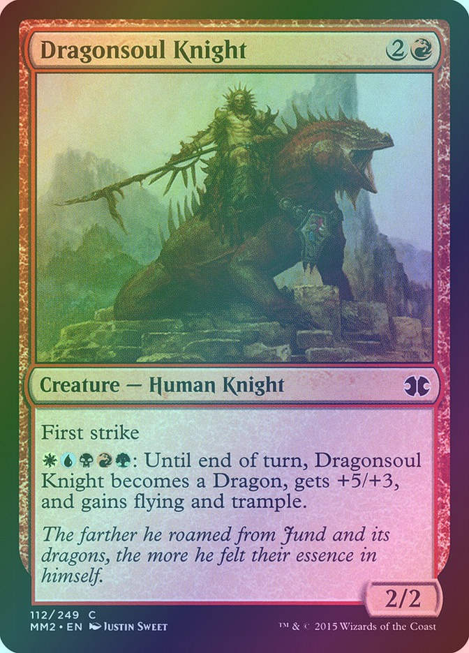 Dragonsoul Knight (MM2) (112) / Foil