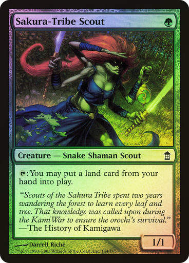 Sakura-Tribe Scout (sok) / Foil