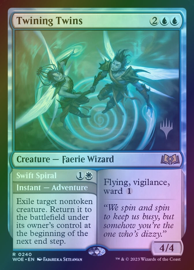 Twining Twins // Swift Spiral (PWOE) (240p) / Foil