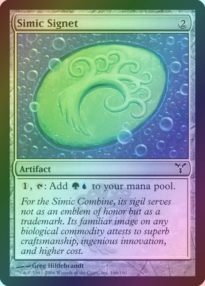 Simic Signet (DIS) (166) / Foil