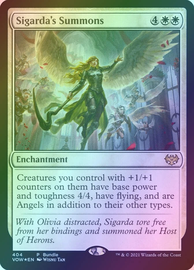 Sigarda's Summons (VOW) (404) / Foil