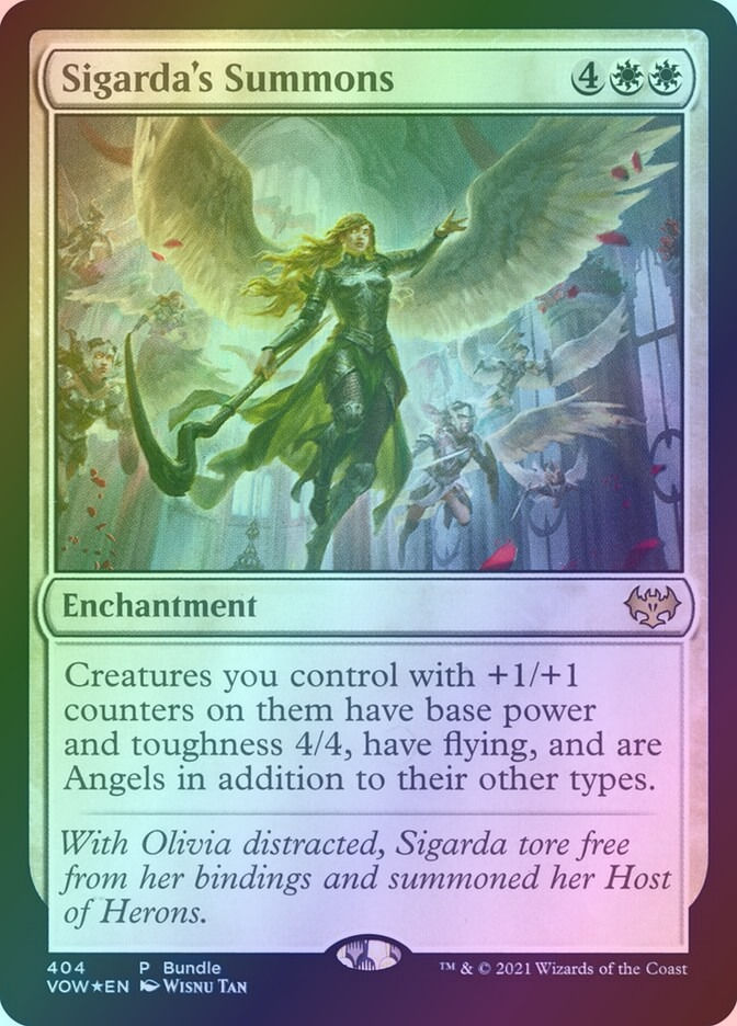 Sigarda's Summons (VOW) (404) / Foil