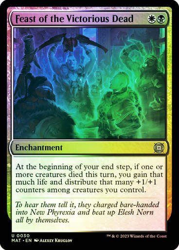 Feast of the Victorious Dead (MAT) / Foil