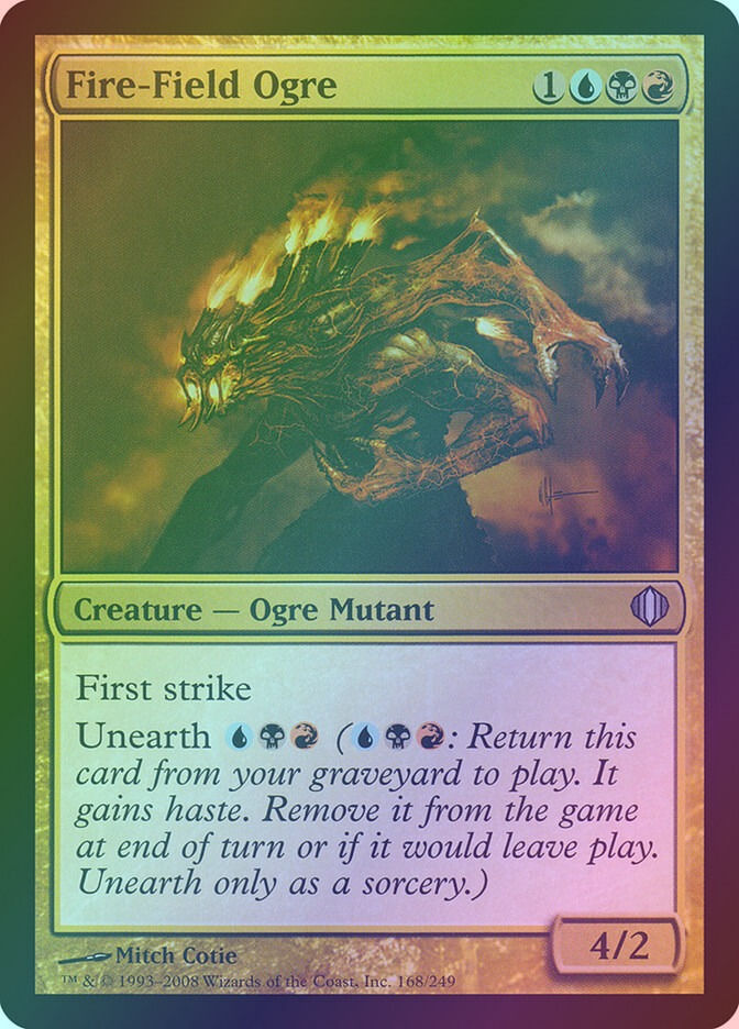 Fire-Field Ogre (ALA) (168) / Foil