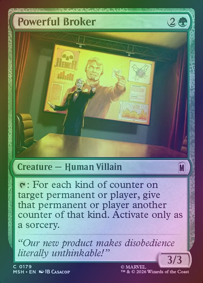 Powerful Broker (MSH) (179) / Foil