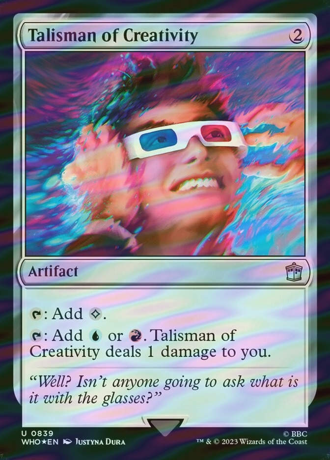 Talisman of Creativity (WHO) (839) / Surge Foil
