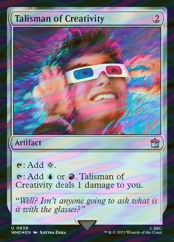 Talisman of Creativity (WHO) (839) / Surge Foil