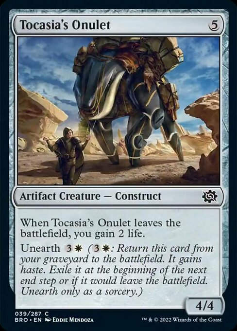 Tocasia's Onulet (BRO)