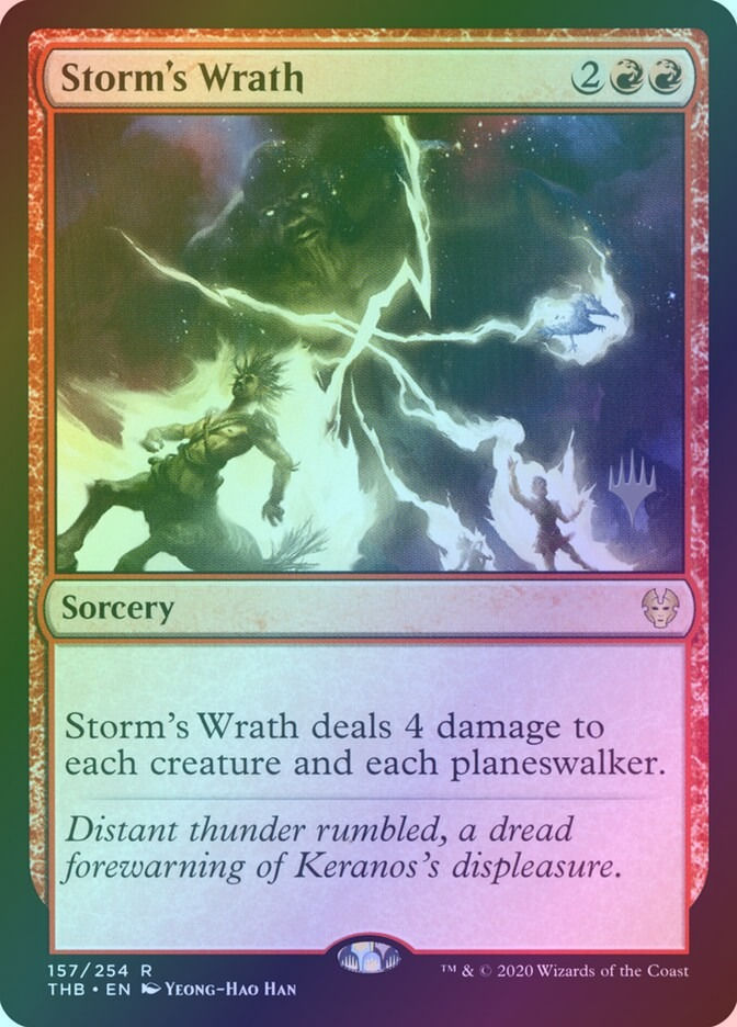 Storm's Wrath (PTHB) (157p) / Foil
