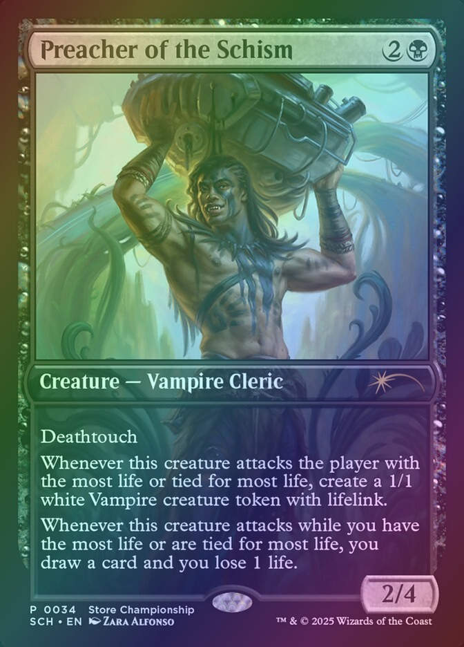 Preacher of the Schism (SCH) (34) / Foil