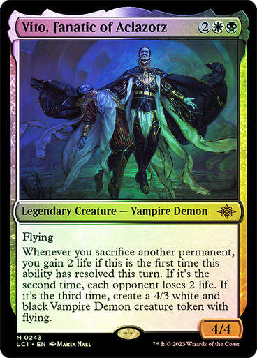 Vito, Fanatic of Aclazotz (lci) / Foil