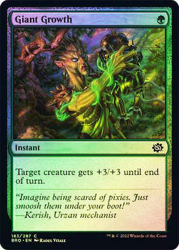 Giant Growth (BRO) / Foil
