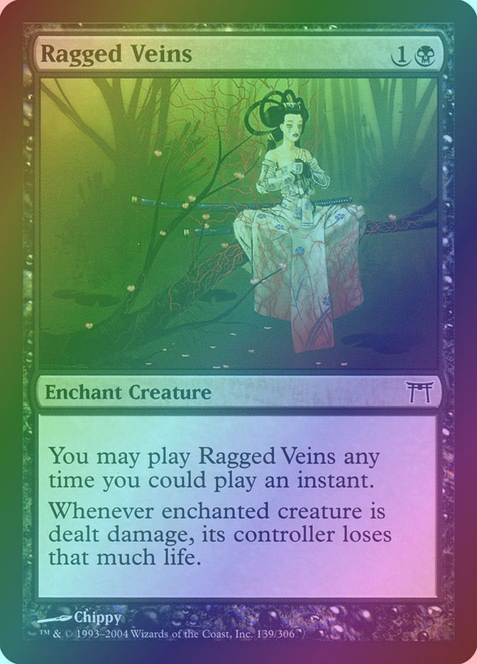 Ragged Veins (CHK) (139) / Foil