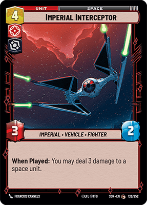 Imperial Interceptor (SOR_#132/252)