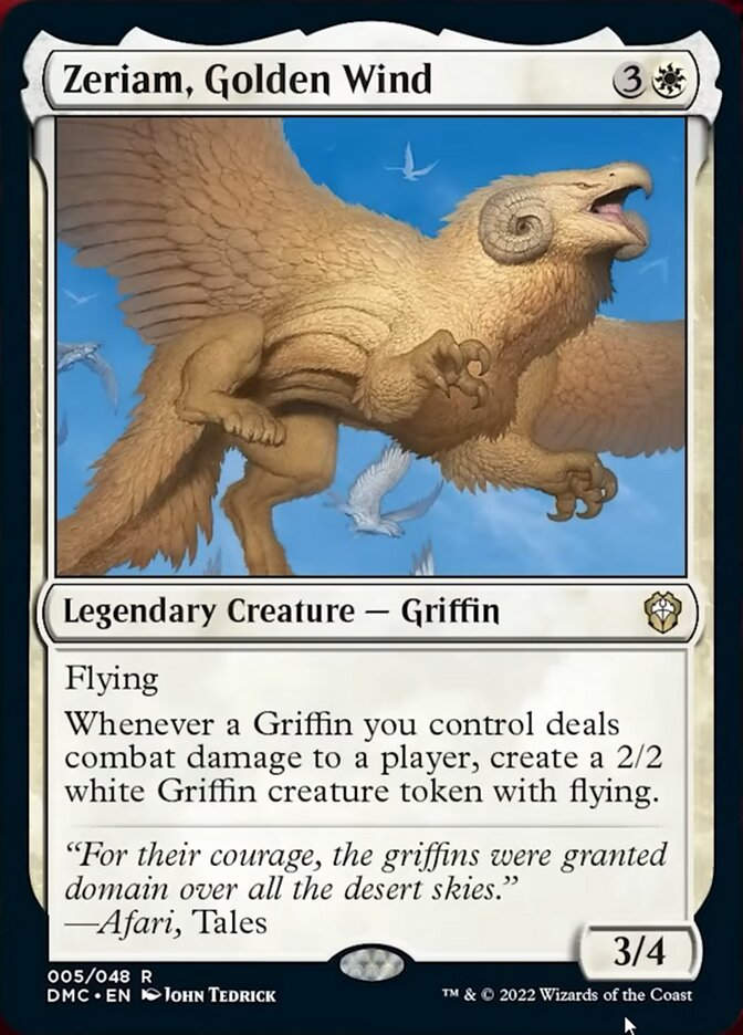 Zeriam, Golden Wind (DMC)