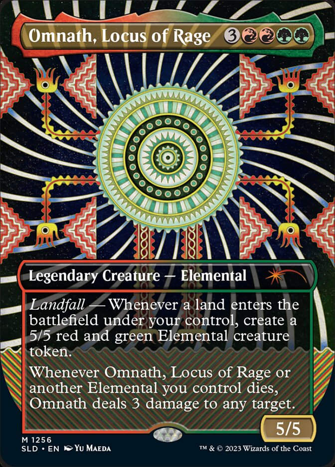 Omnath, Locus of Rage (SLD) (1256) / Borderless