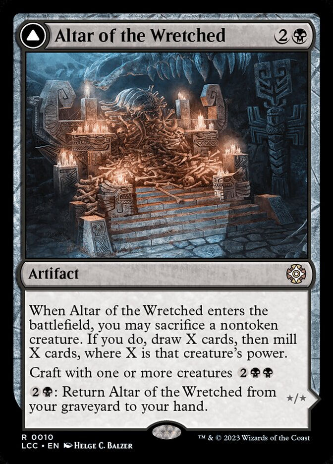 Altar of the Wretched // Wretched Bonemass (LCC) (10) — cara 1 de 2