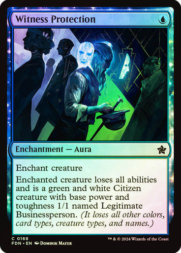 Witness Protection (FDN) (168) / Foil