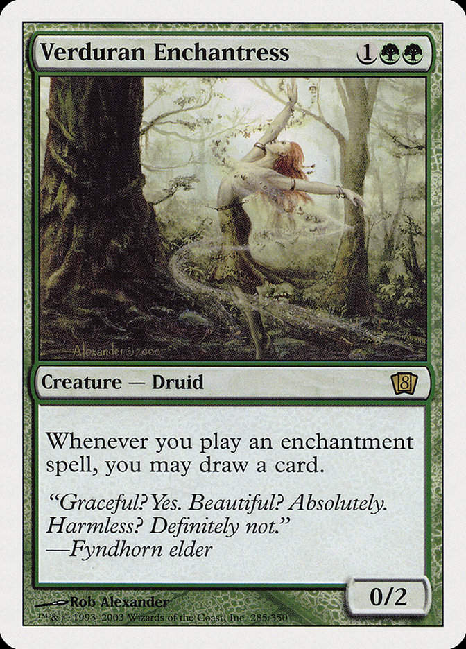 Verduran Enchantress (8ED) (285)
