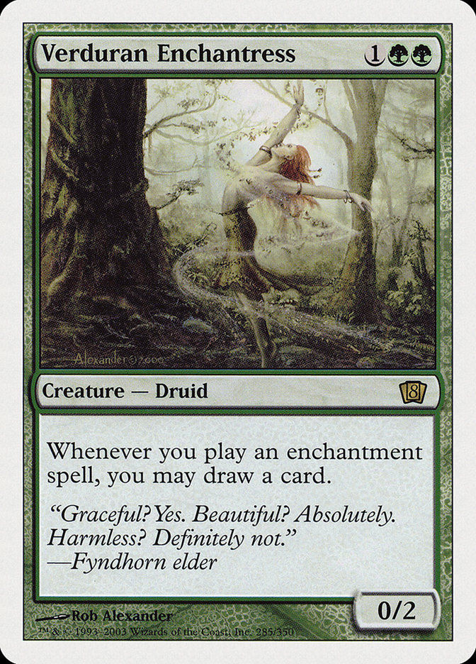 Verduran Enchantress (8ED) (285)