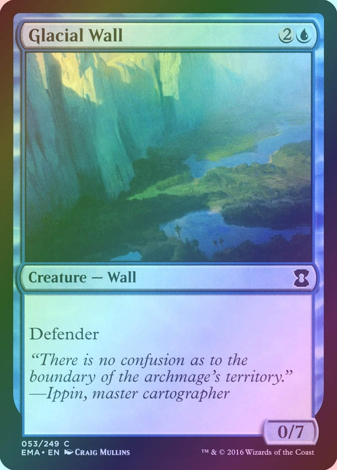 Glacial Wall (EMA) (53) / Foil