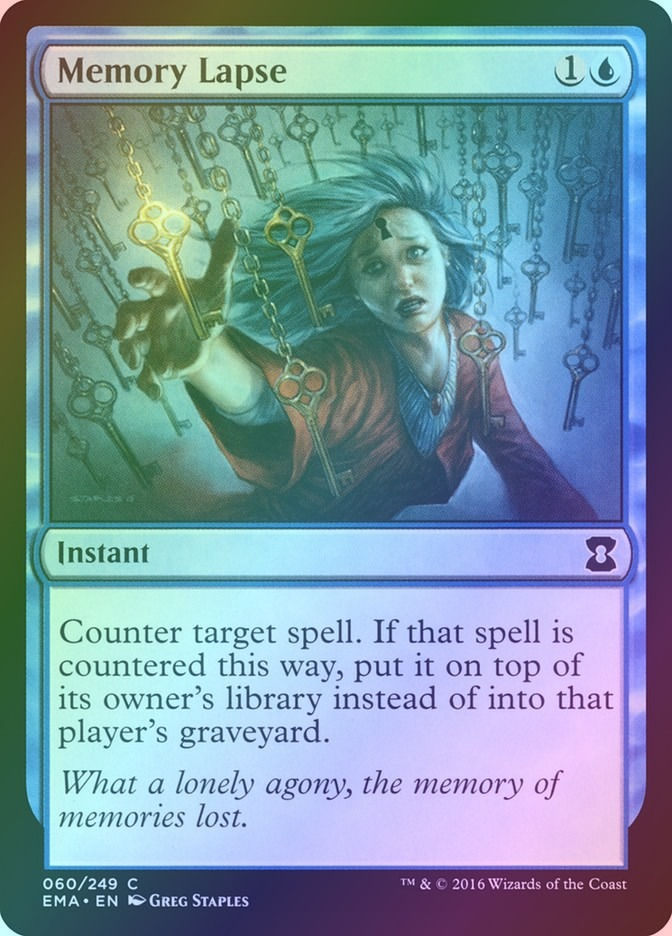 Memory Lapse (EMA) (60) / Foil
