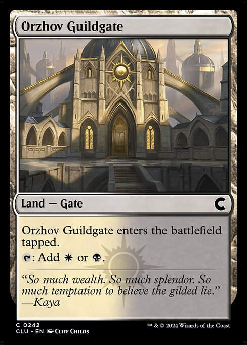 Orzhov Guildgate (clu) (242)