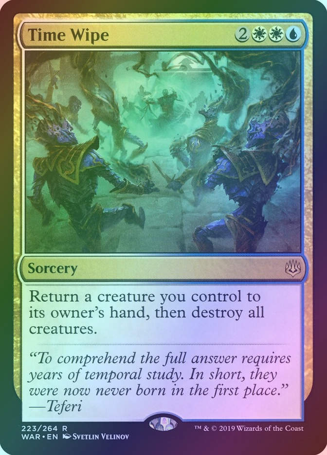 Time Wipe (WAR) (223) / Foil