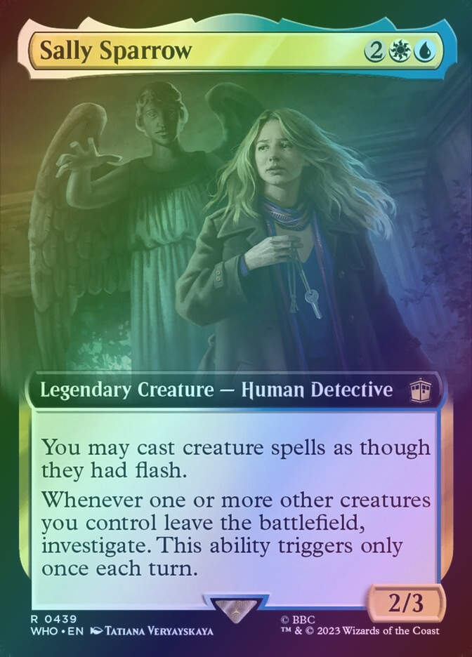 Sally Sparrow (WHO) (439) / Extended Art / Foil