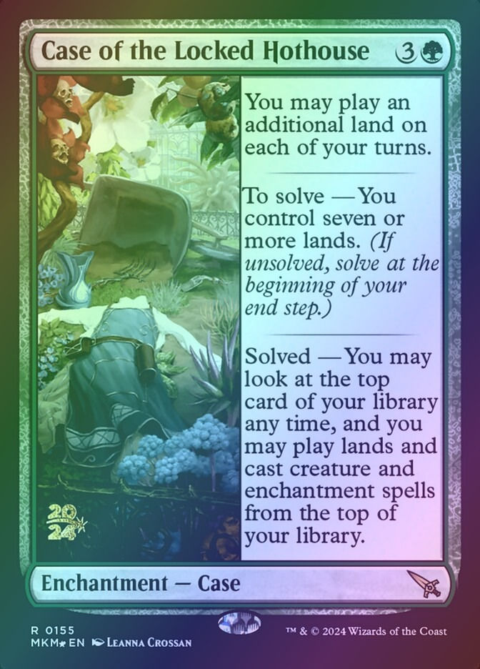 Case of the Locked Hothouse (PMKM) (155s) / Foil