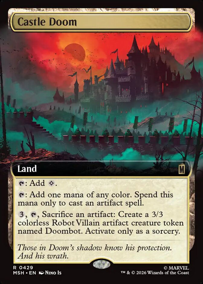 Castle Doom (MSH) (429) / Extended Art