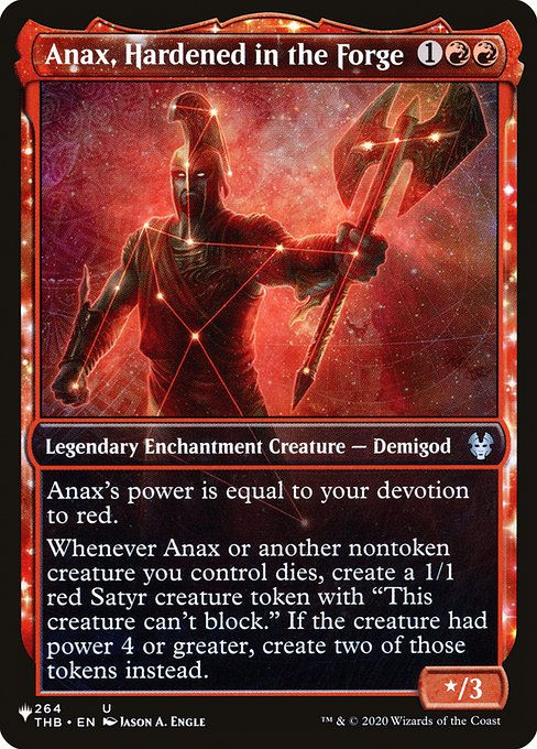 Anax, Hardened in the Forge (PLST) (THB-264) / Showcase