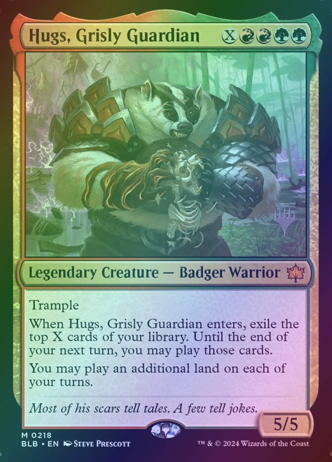 Hugs, Grisly Guardian (PBLB) (218p) / Foil