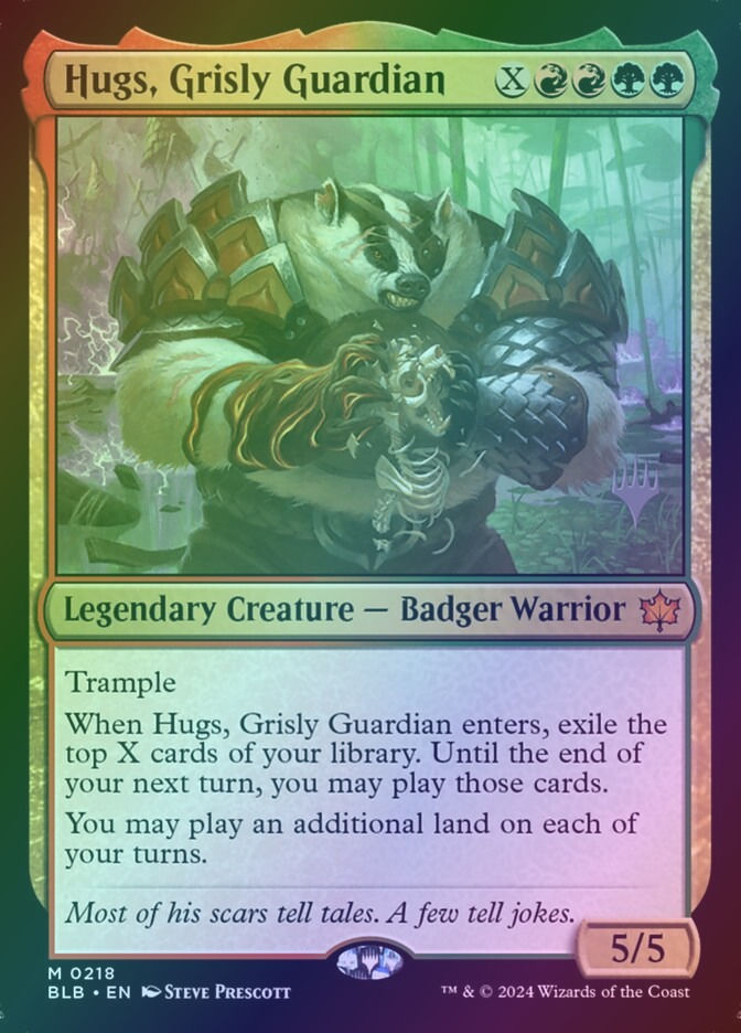 Hugs, Grisly Guardian (PBLB) (218p) / Foil