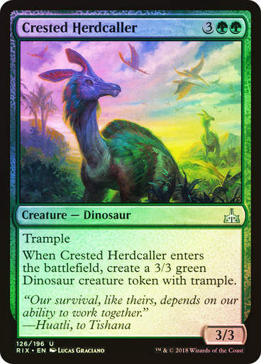Crested Herdcaller (RIX) (126) / Foil