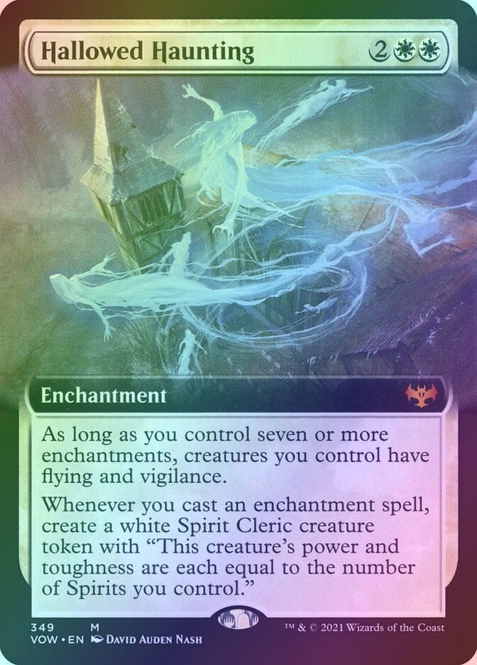 Hallowed Haunting (VOW) (349) / Extended Art / Foil