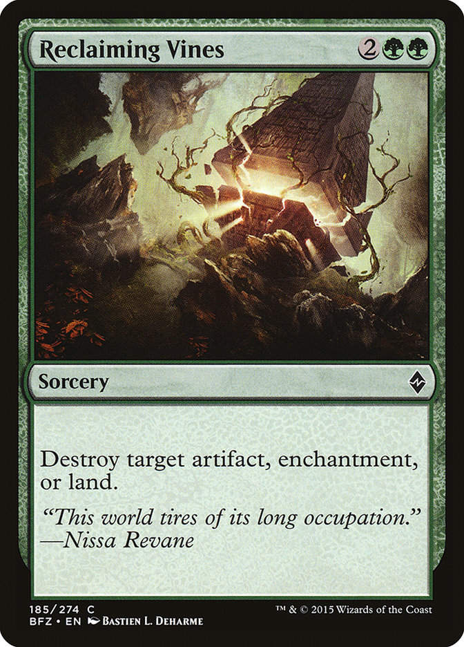 Reclaiming Vines (BFZ) (185)