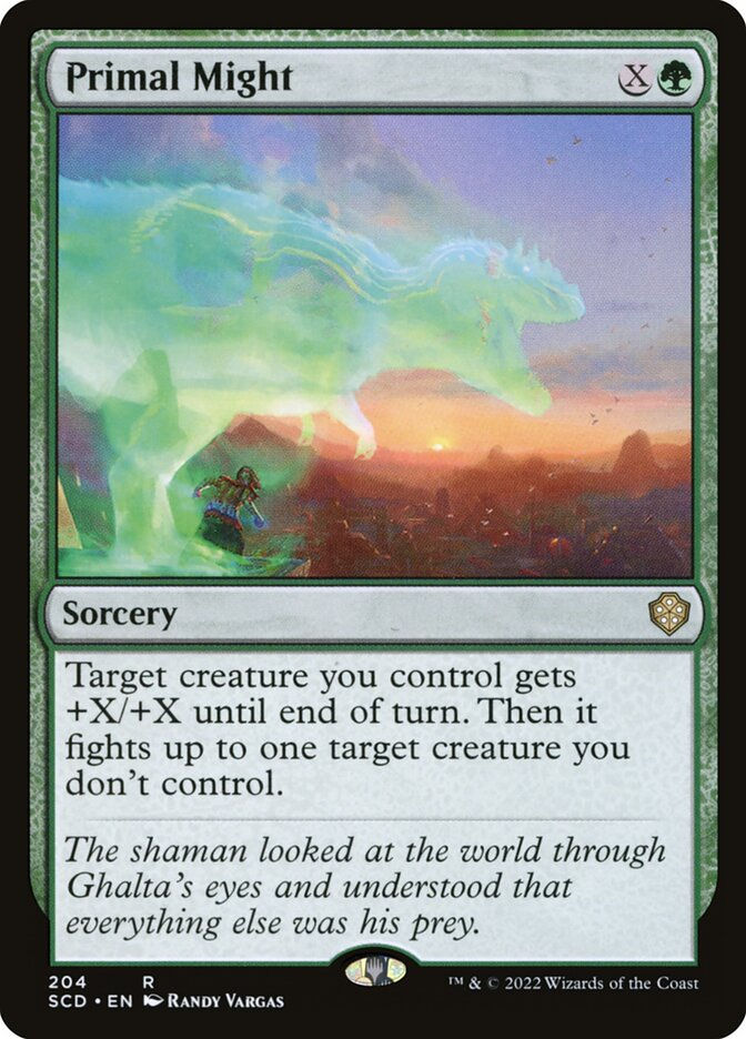 Primal Might (SCD) (204)