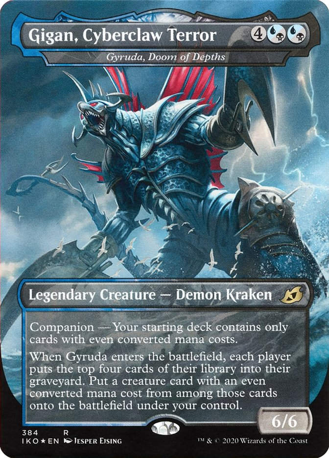 Gyruda, Doom of Depths (IKO) (384) / Borderless