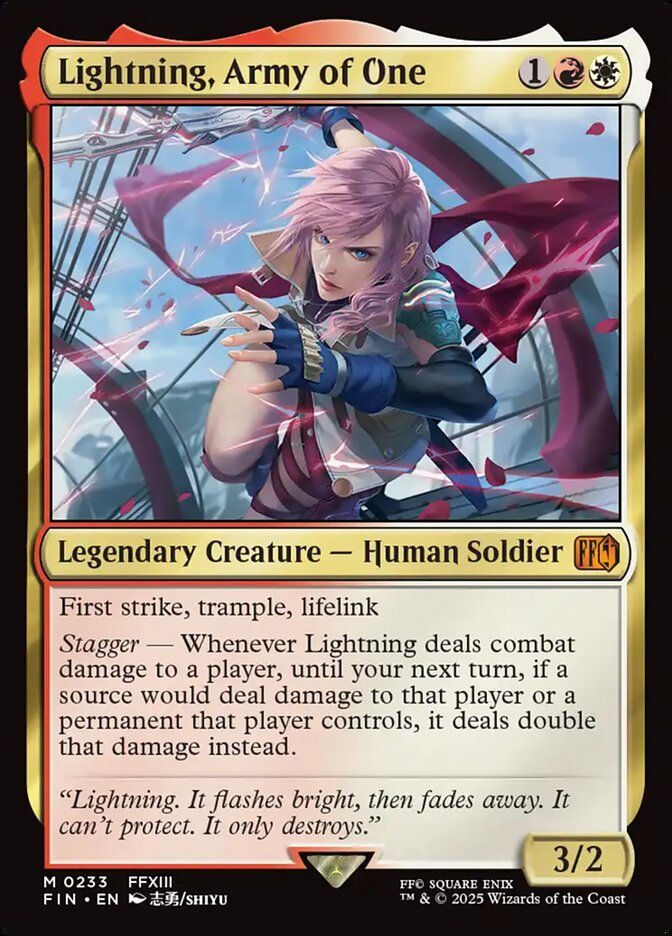 Lightning, Army of One (FIN) (233)