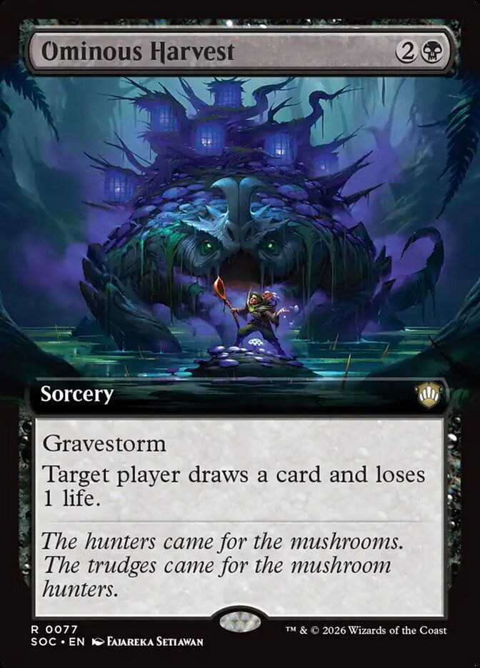 Ominous Harvest (SOC) (77) / Extended Art