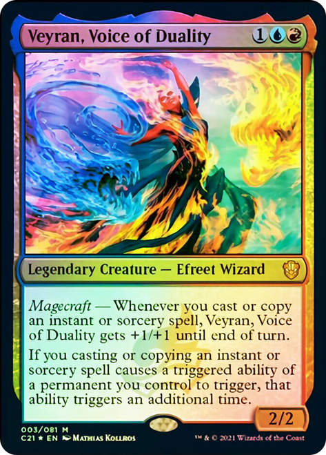 Veyran, Voice of Duality (C21) / Foil